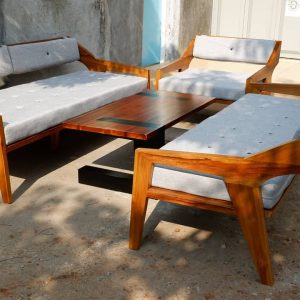 Set Living Sofa Minimalist Bangka