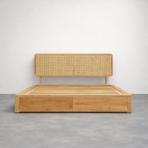 Soren Rattan Bed